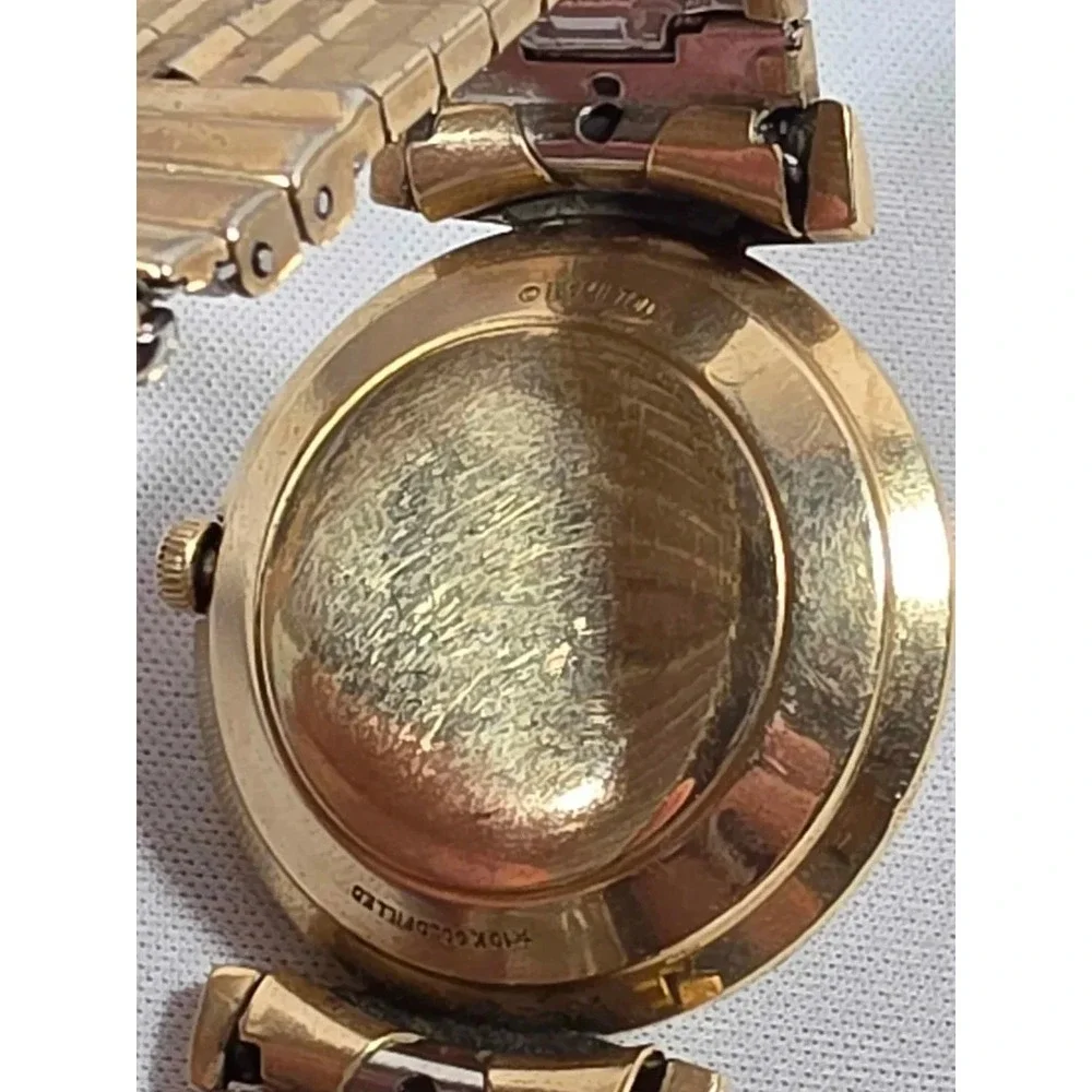 HAMILTON Thin-o-Matic Masterpiece Gold 10K Filled - Automatic Running- RGP Band